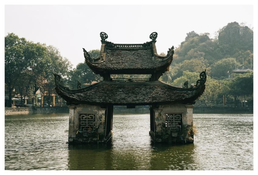 Pagoda Vietnam Hanoi Water