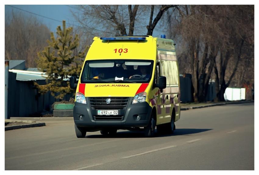 Almaty Kazakhstan Ambulance Emergency