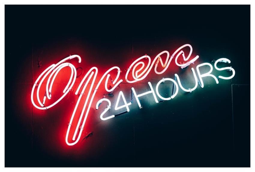 Dark Night Signage Neon