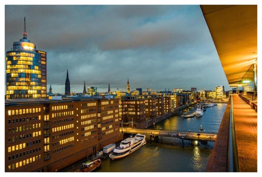 Hamburg City Ships Houses