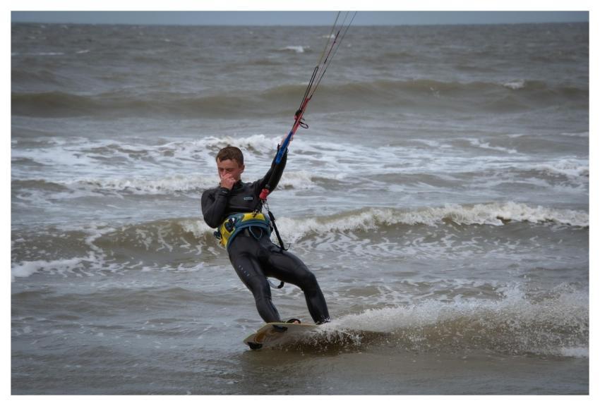 Kiteboarding Kitesurfing Sea Ocean