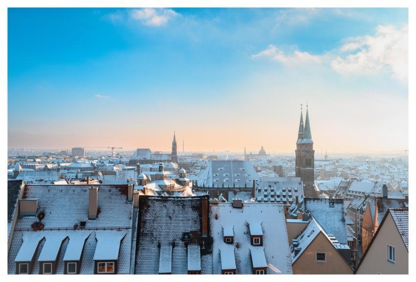 Roofs Buildings Snow City