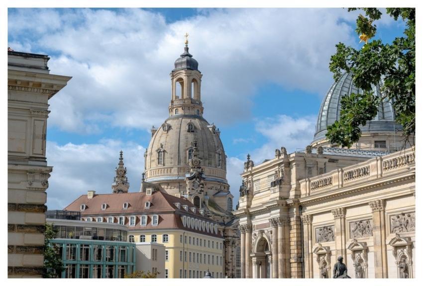 Dresden Woman Church Germany Church