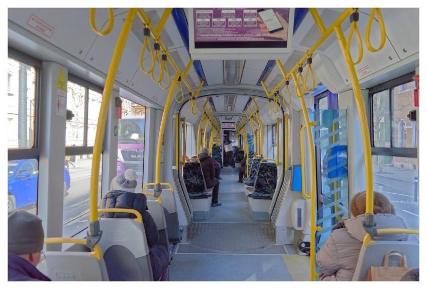 Tramway Transport Public People