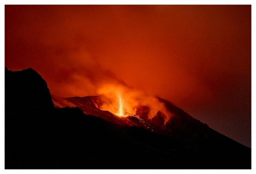 Eruption Lava Nature Landscape