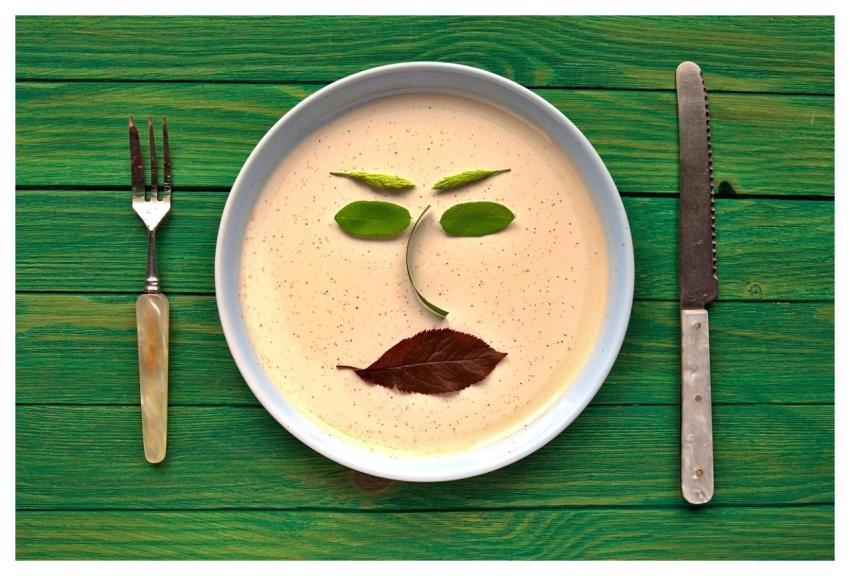 Face Plate Leaves Knife