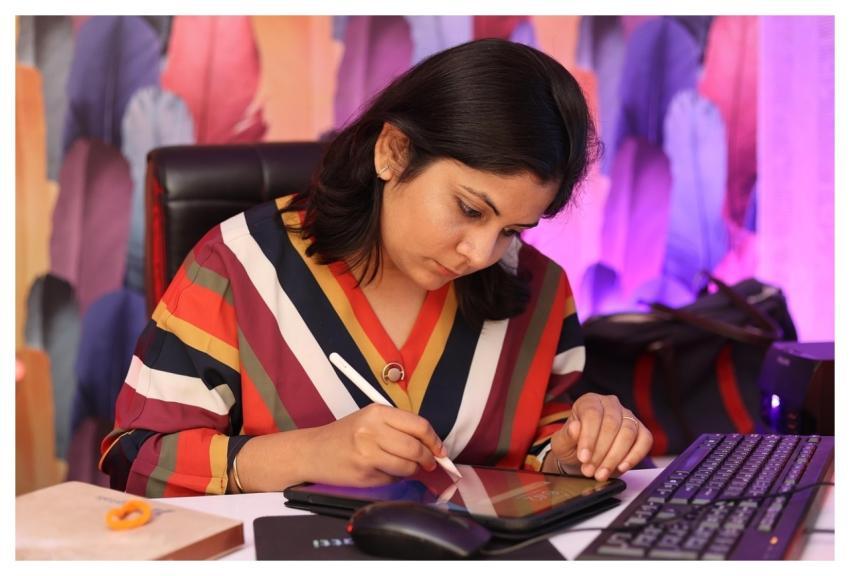 Woman Business Corporate Designer