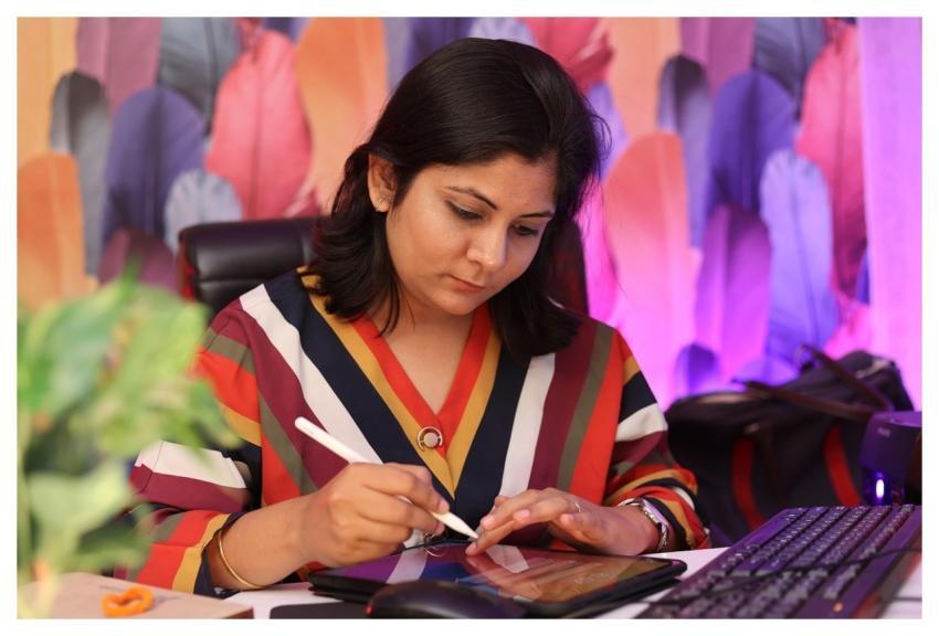 Woman Business Corporate Designer