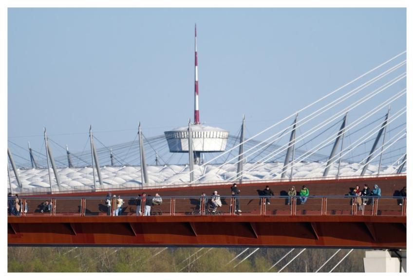 Landscape People Relaxing Stairs