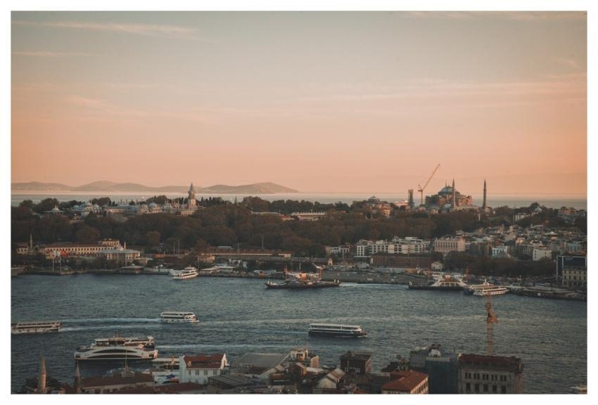 Istanbul Turkey Bosphorus Cityscape