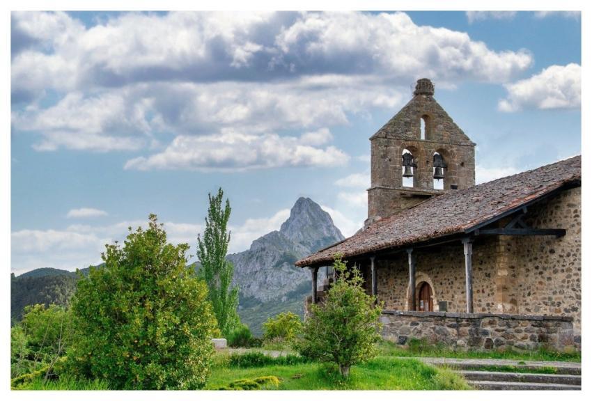 Church Mountain Clouds Morning