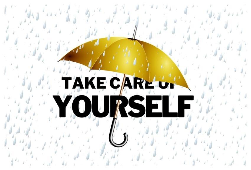Self Care Nature Umbrella Protection
