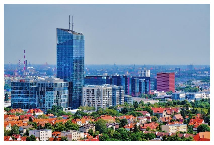 Gdańsk City Olivia Business Center Buildings