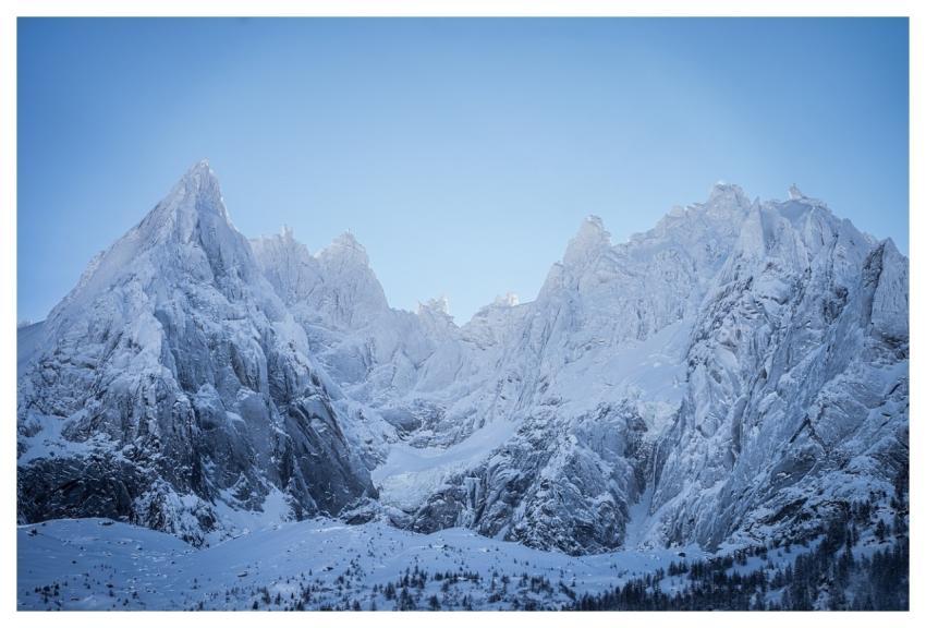 Chamonix Snowy Mountains Mountains France