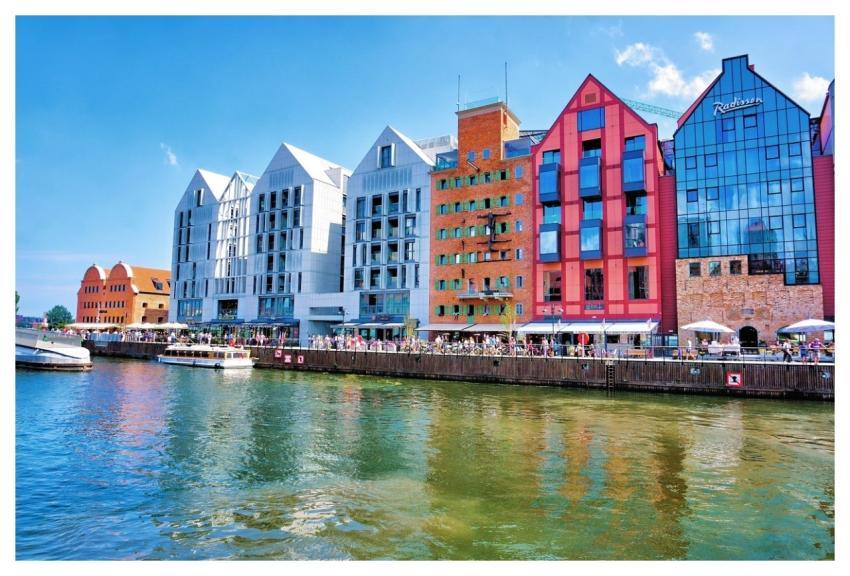Tenement Houses Apartment Buildings Gdansk Poland