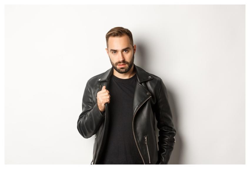 Fashion Stylish Jacket Leather