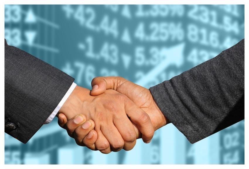 Business Handshake Shaking Hands Arrangement