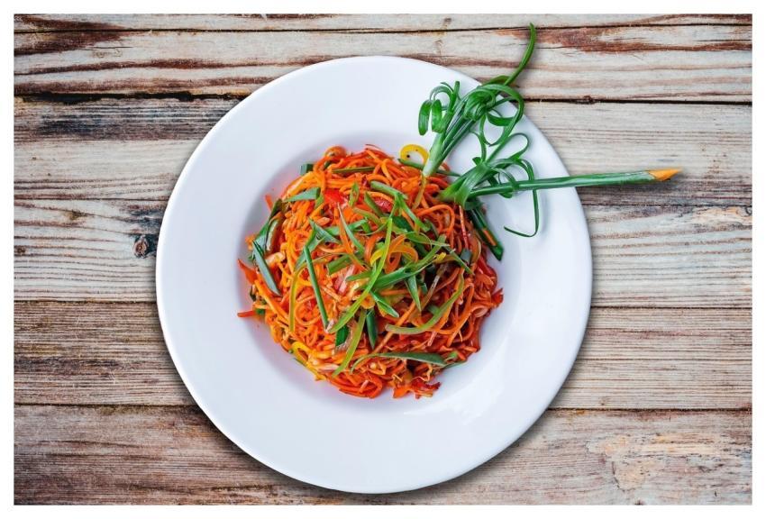 Noodles Pasta Vegetables Food Photography