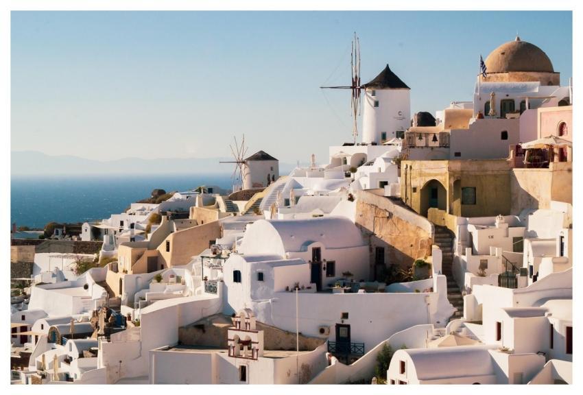 Santorini Greece Buildings Houses
