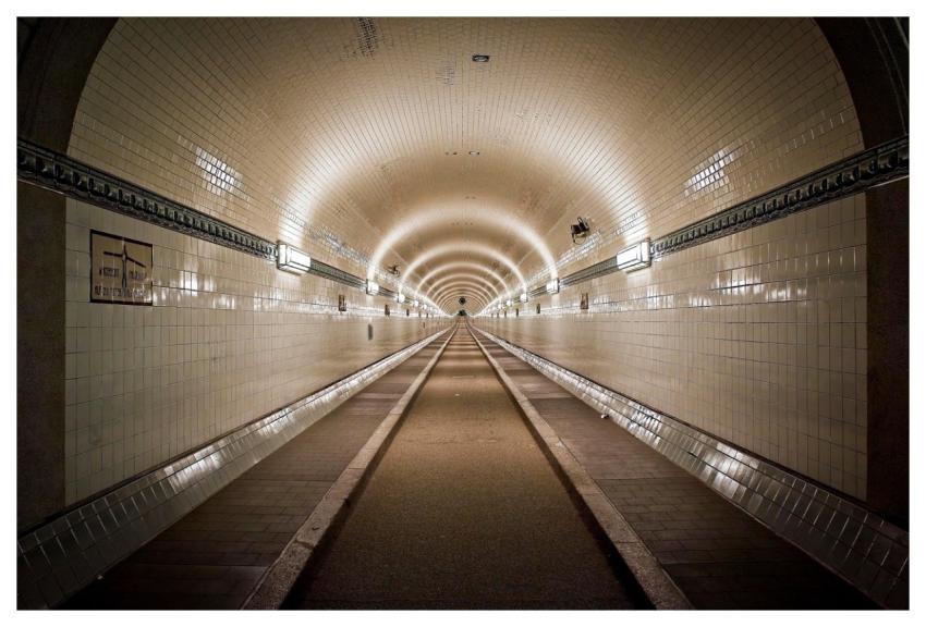 Hamburg Tunnel Old Elbe Tunnel Underground