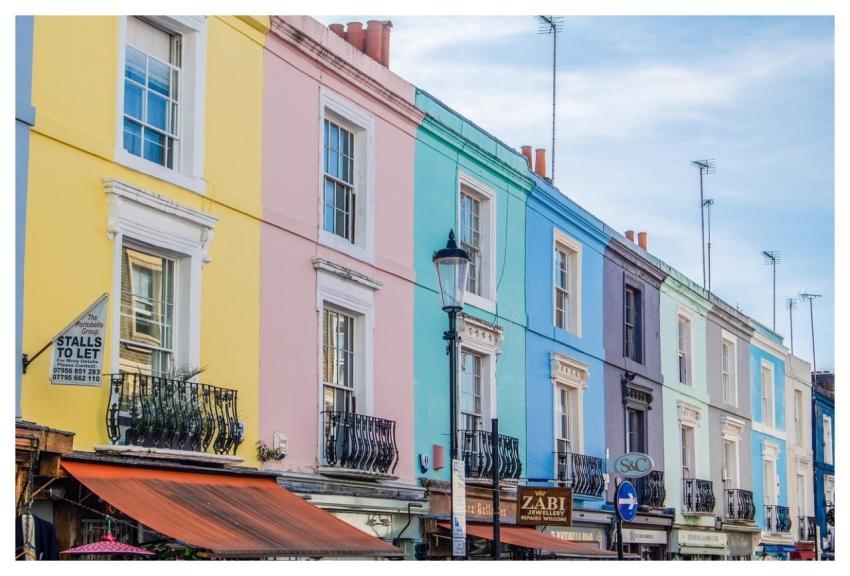 London Nottinghill Portobello Road Architecture