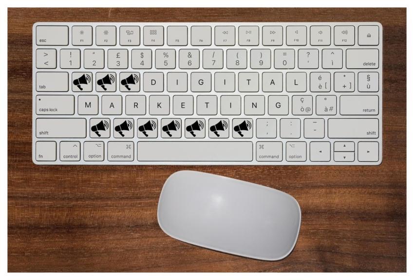 Keyboard Mouse Digital Marketing Business