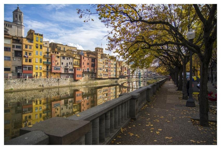 Girona Spain Sightseeing River