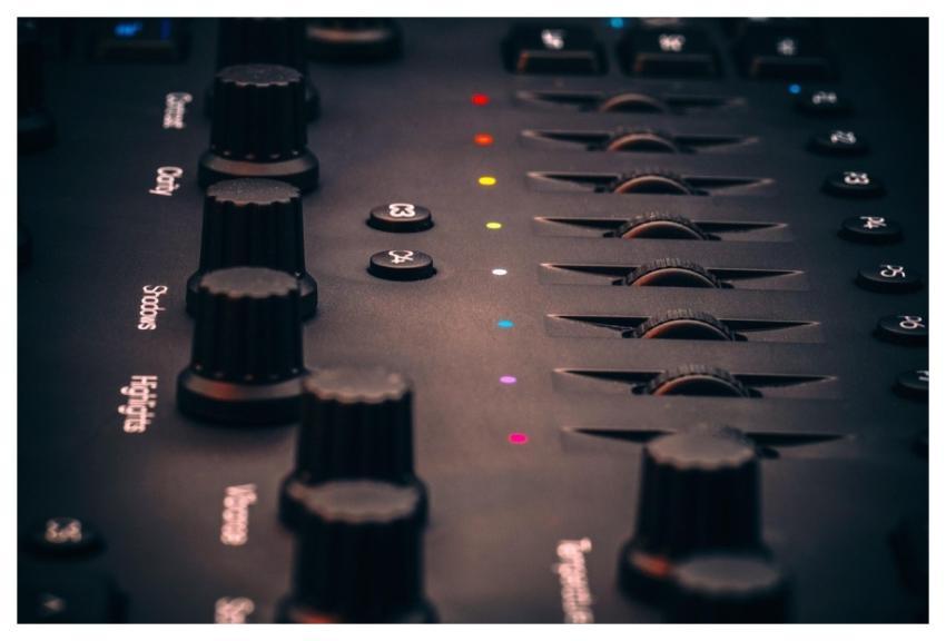 Technology Control Panel Buttons Switch