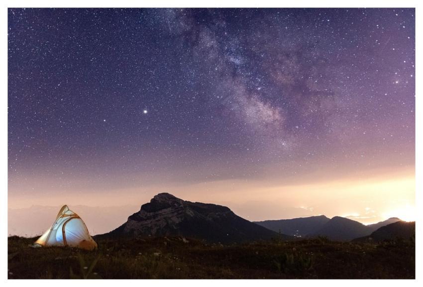 Milky Way Sky Night Sky Night