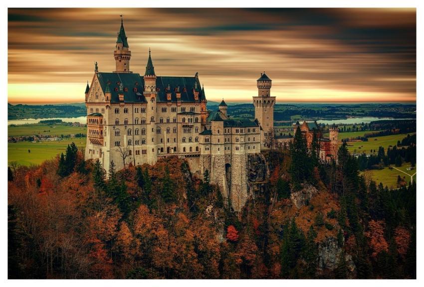 Architecture Neuschwanstein Castle Fairytale Castl