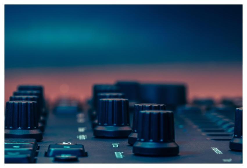 Technology Control Panel Buttons Switch