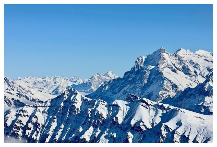 Snow Mountain Swiss Mountain Switzerland Nature