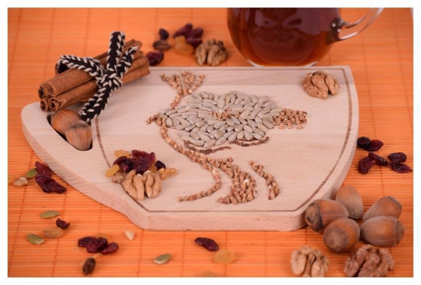 Cinnamon Raisins Honey Walnuts