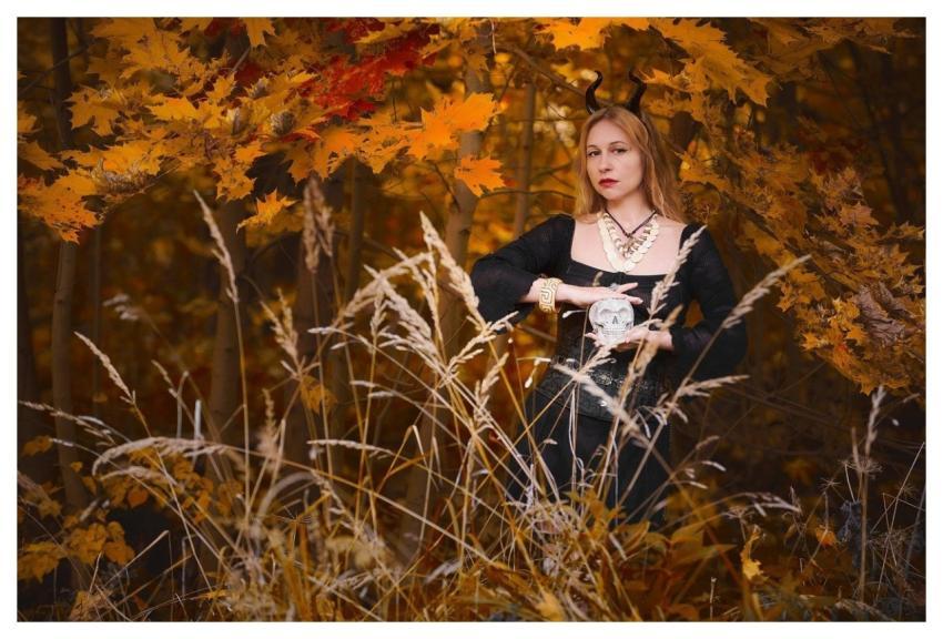 Fantasy Witchcraft Autumn Forest