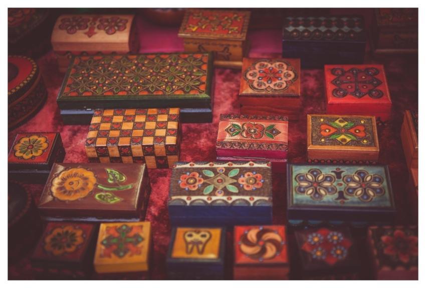 Art Boxes Colorful Containers