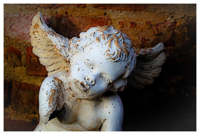 Angel Sculpture Ceramic Art