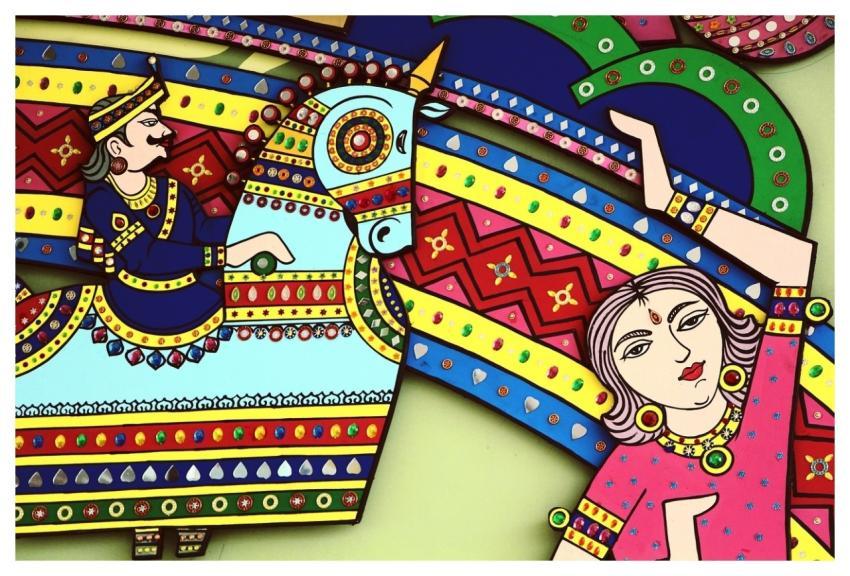 Indian Art Wall Art Painting Handcraft