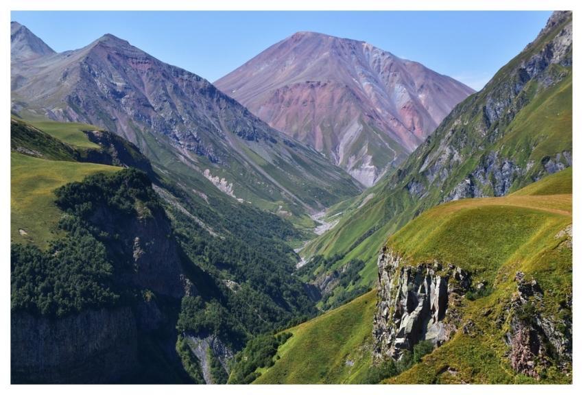 Georgia Caucasus Mountains Nature