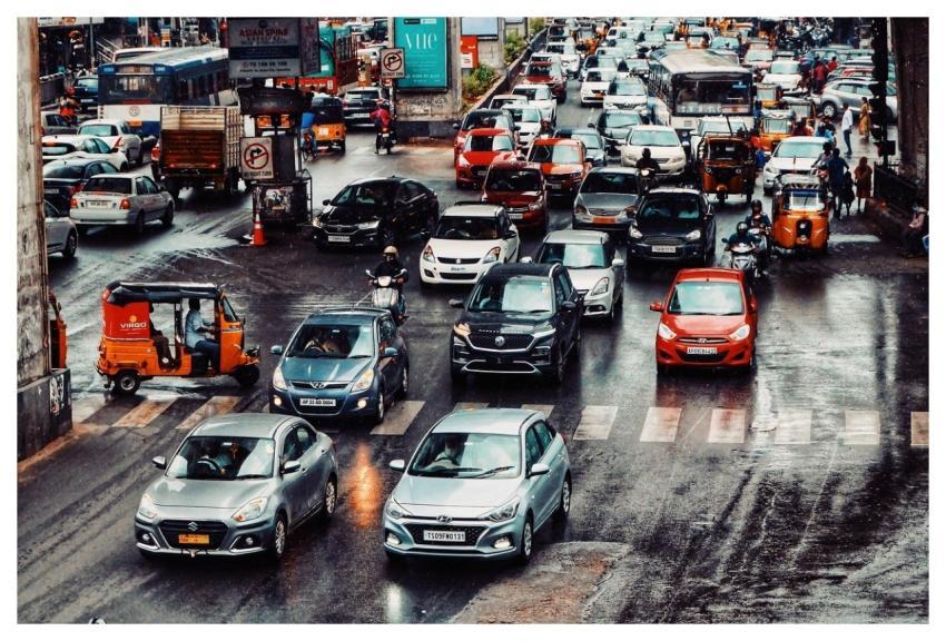 Traffic City Road Street