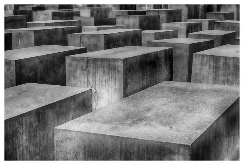 Memorial Concrete Blocks Concrete Holocaust