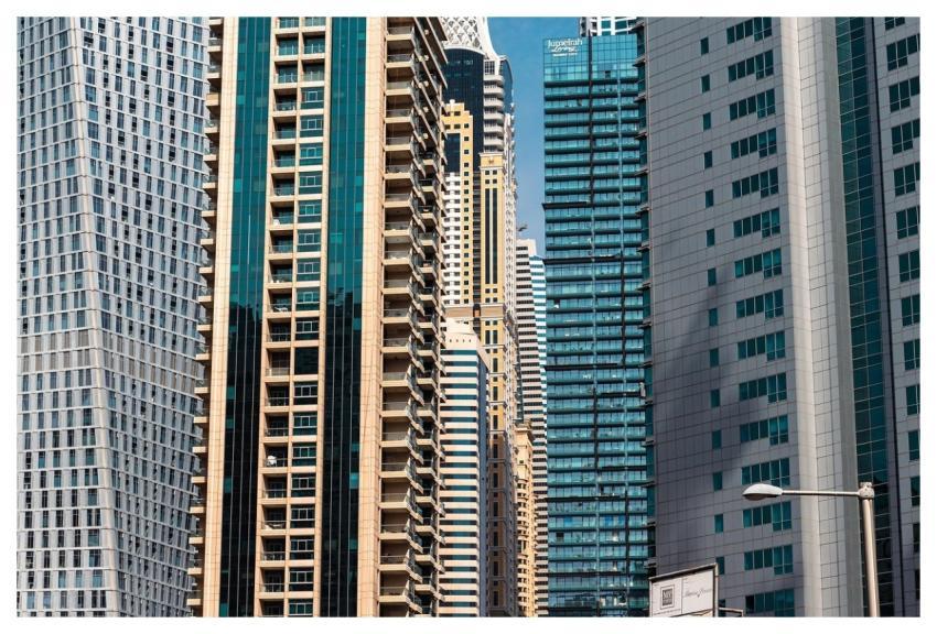 Dubai Skyscraper Architecture Urban