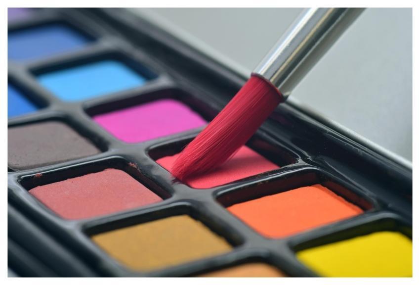 Watercolor Colour Art Paint Brush