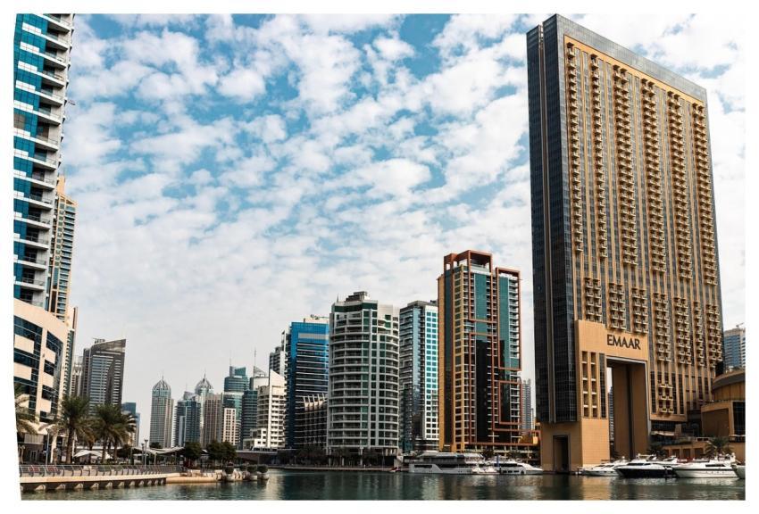 Dubai Skyscraper Architecture Urban