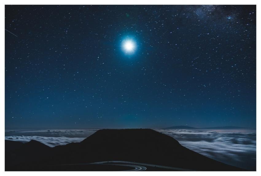 Moon Night Sky Night Sky