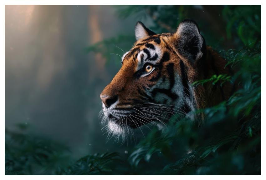 Tiger Predator Wild Animal Jungle