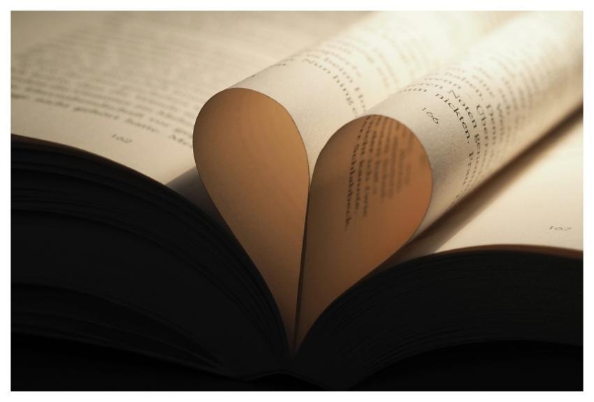 Book Page Heart Symbol