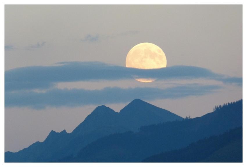 Full Moon Moon Super Moon Nature