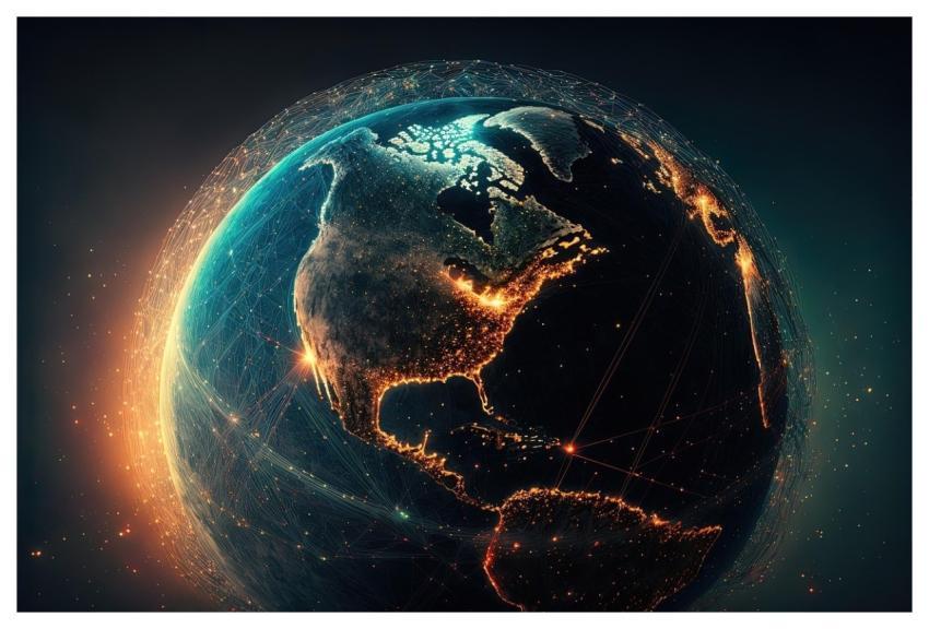 Earth Digital Network The Internet