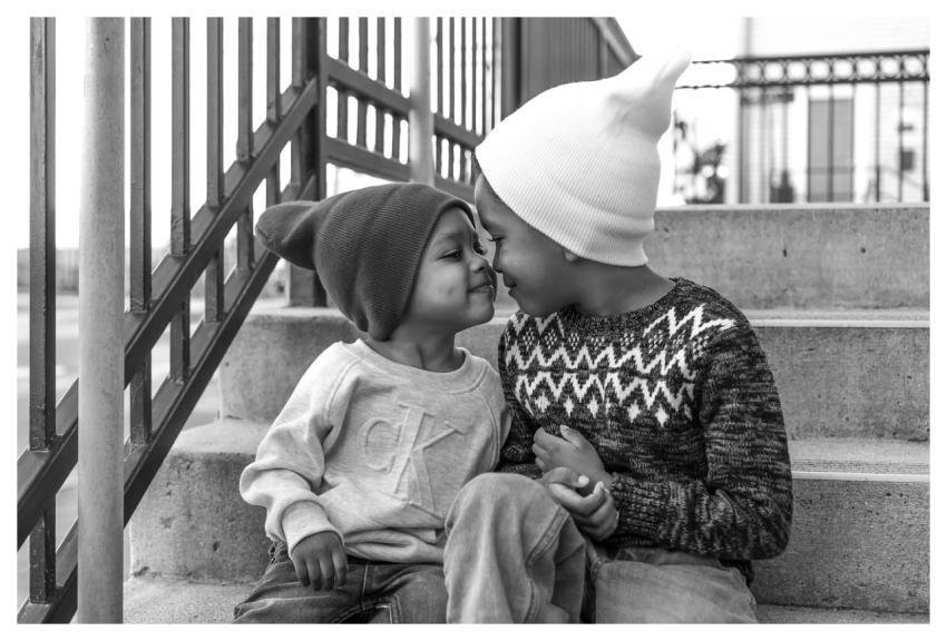 Brothers Siblings People Portrait