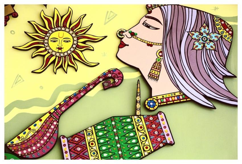 Indian Art Wall Art Painting Handcraft